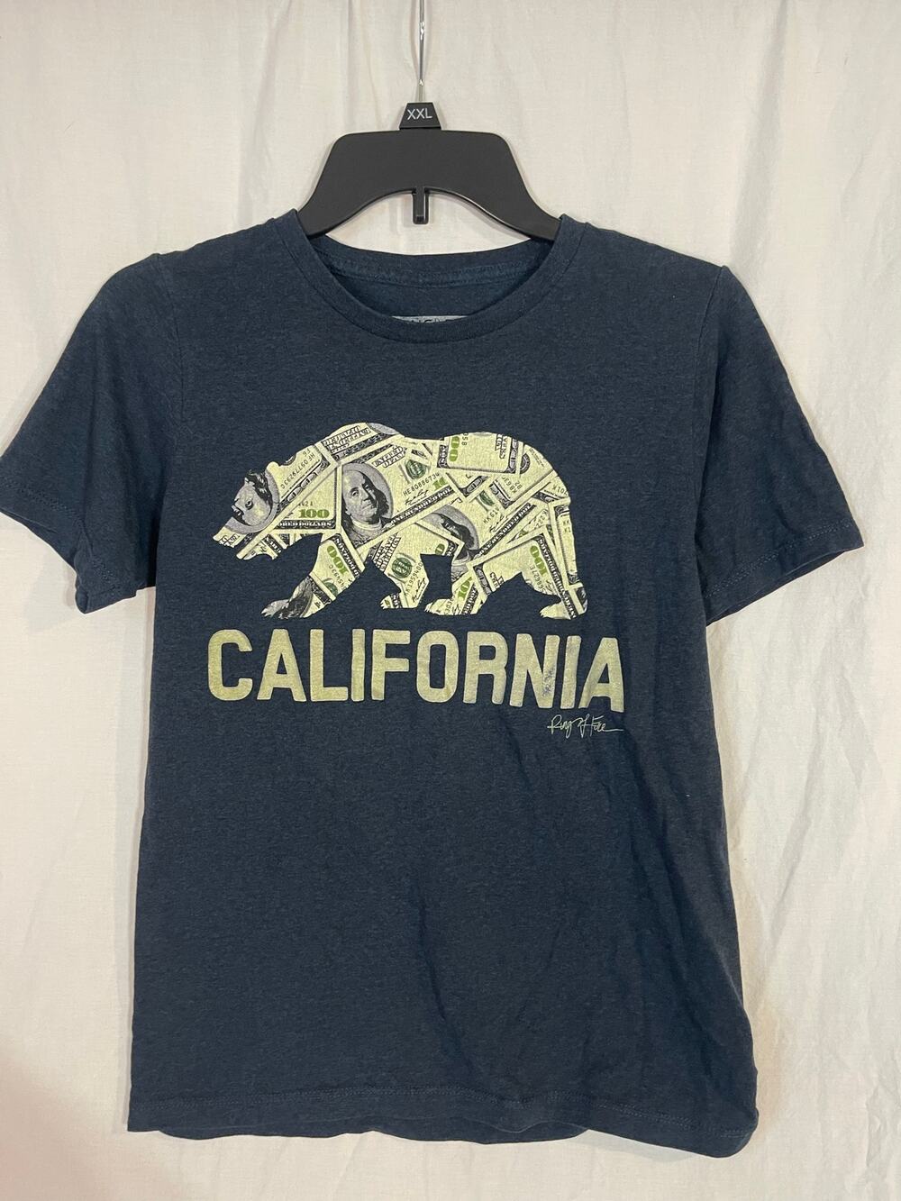 Ring of Fire boys large California graphic tee